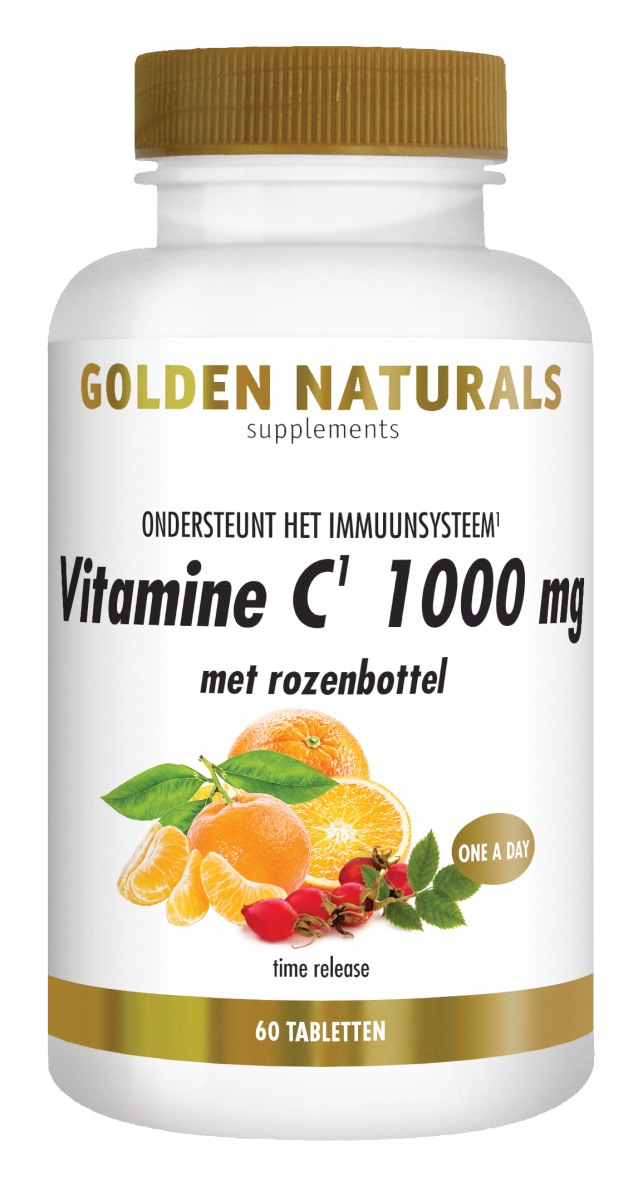 regionaal kruising Beweging Vitamine C 1000 mg met rozenbottel kopen? - GoldenNaturals.nl