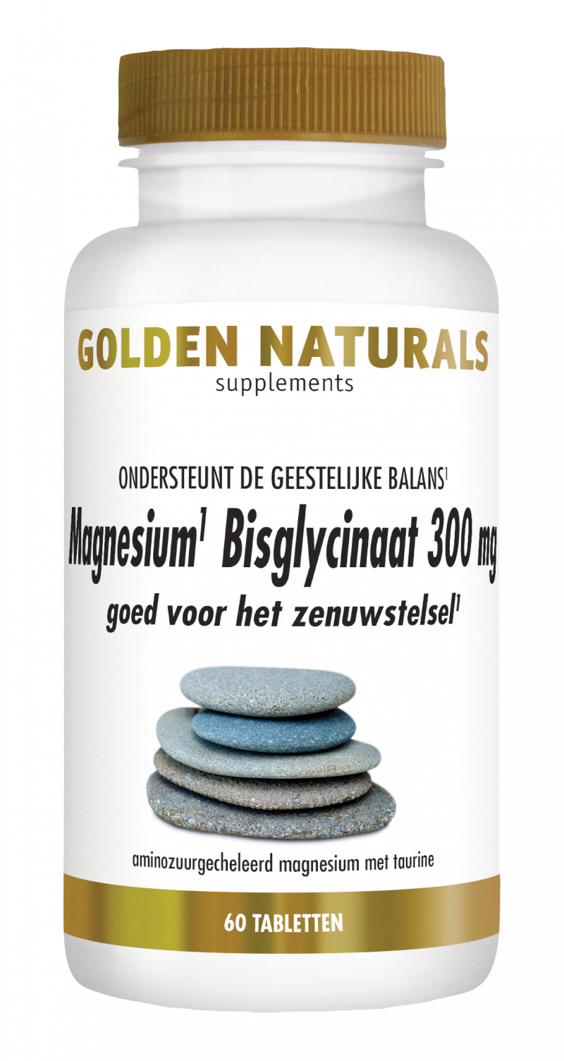 overschot plaats converteerbaar Golden Naturals Magnesium Bisglycinaat 300 mg kopen? - GoldenNaturals.nl