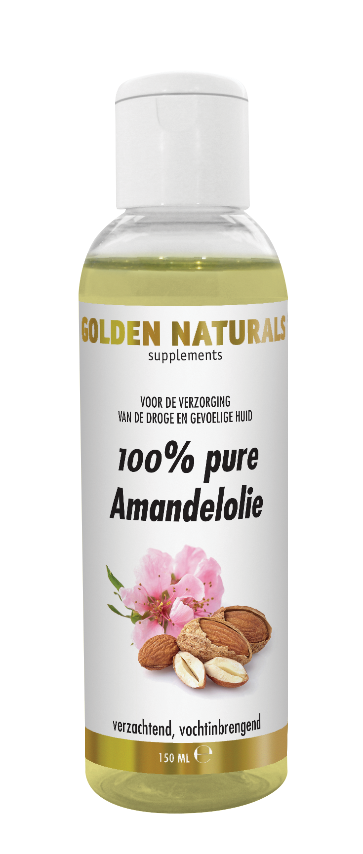 Wiskundige wastafel Op en neer gaan Golden Naturals 100% pure Amandelolie kopen? - GoldenNaturals.nl