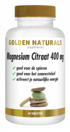 Magnesium Citraat 400 mg 60 veganistische tabletten