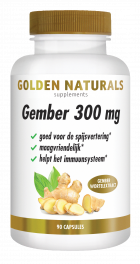 Gember 300 mg 90 veganistische capsules