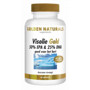 capsule Veroveraar resultaat Golden Naturals Visolie Gold 50% EPA & 25% DHA kopen? - GoldenNaturals.nl
